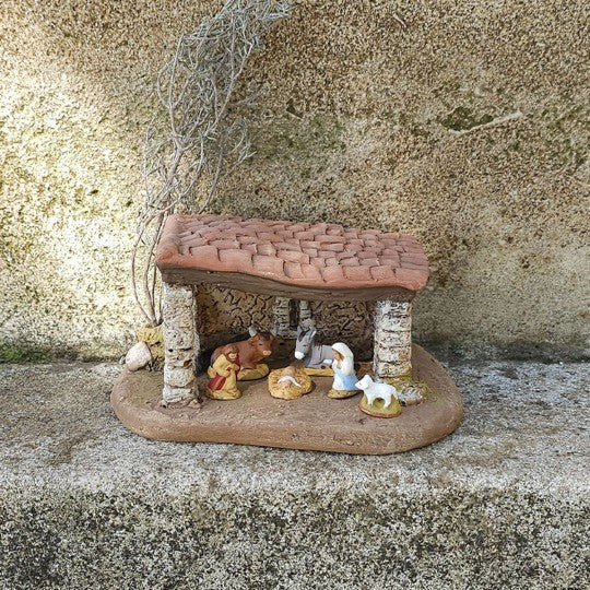 Crèche composition 6 cm - XXL prestige