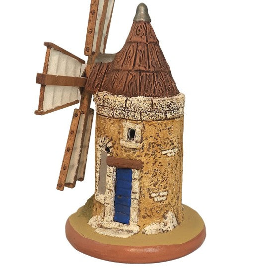 Moulin de 15 cm pour santons 4 cm (argile)